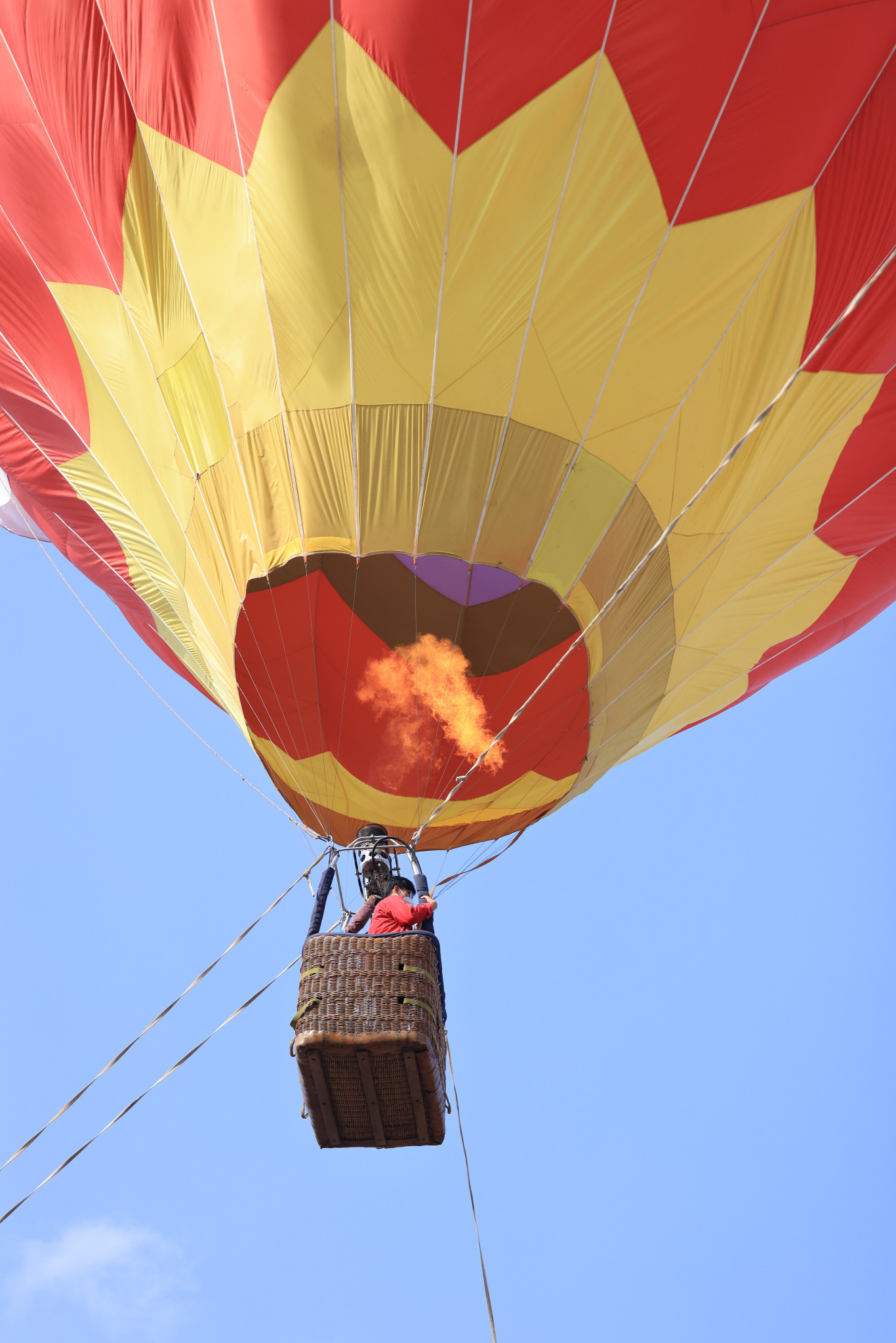 Hot air balloons